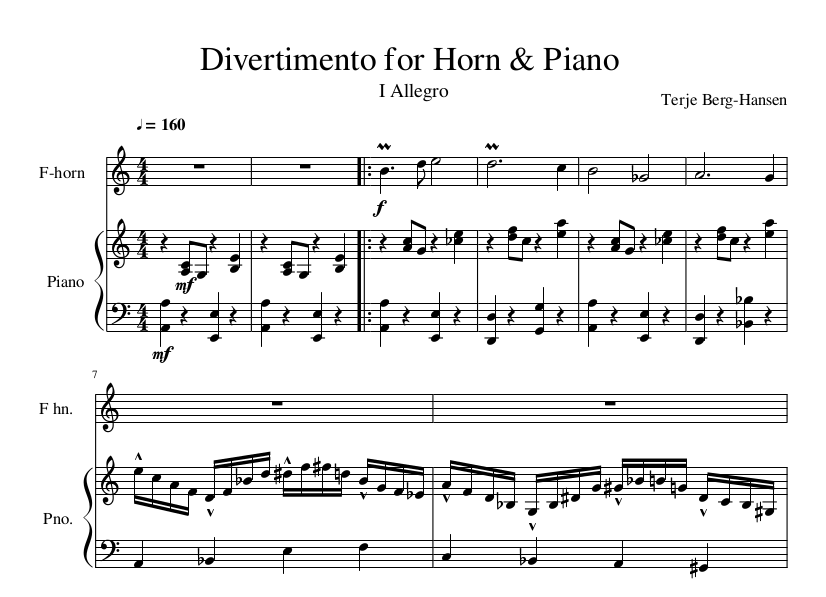 Divertimento for French Horn and Piano post thumbnail image